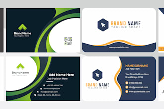 do luxury minimalist business card and visiting card design