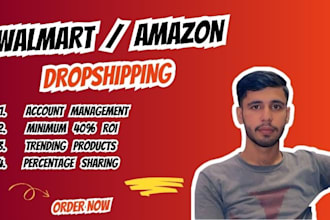 manage walmart dropshipping account