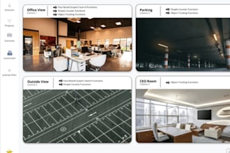 develop ai, live camera streaming , image processing app