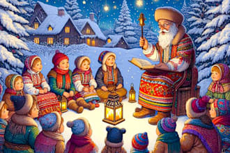 children christmas book illustration children story book illustration