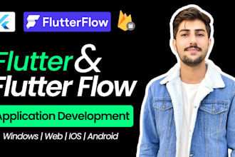 do ios and mobile app development using flutter and flutter flow