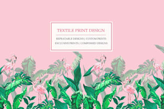 create custom repeatable print and pattern