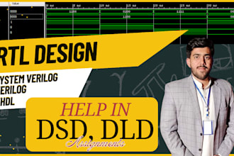 do rtl design  using verilog,system verilog and vhdl