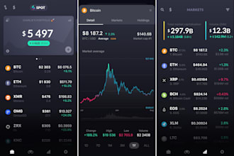 develop a crypto wallet app blockchain app, p2p crypto app