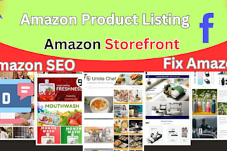 upload seo amazon product amazon storefront design