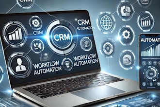 automate business processes, creating software for CRM, marketing