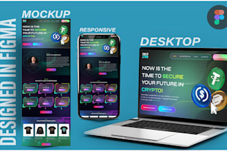 do website design, ui ux, figma design, landing page, design wordpress website