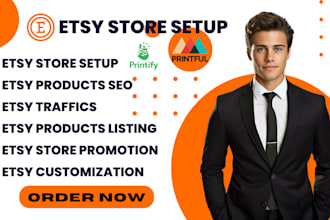 setup etsy print on demand store etsy store with printify
