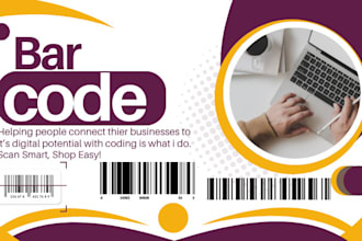 design professional custom barcode for seamless scanning
