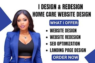wordpress home care website assisted living, healthcare staffing, clinic website