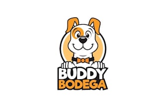 design unique dog brand logo