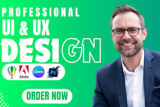 do figma website design, figma landing page, and homepage redesign