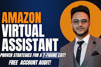 be your expert amazon virtual assistant and fba consultant