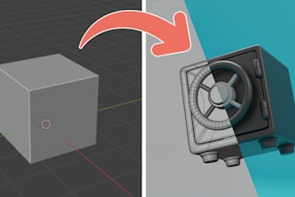 do 3d modeling and rendering in blender 3d