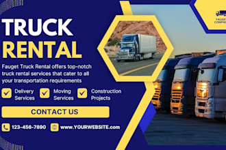 design a trucking, logistics, and premium transport website