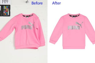 expert photoshop ghost mannequin and retouching services