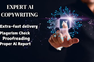do ai copywriting for you using chatgpt, jasper