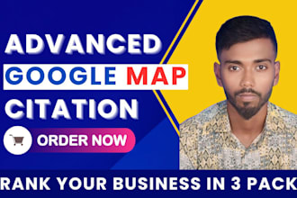 do 30,000 google map citations for gmb ranking and local seo
