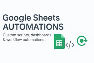 automate your spreadsheets in google sheets