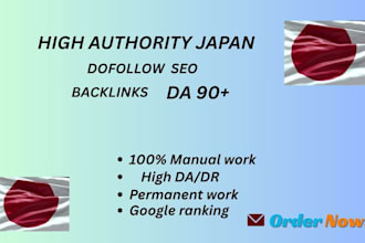 rank your website in japan with proven SEO backlinks