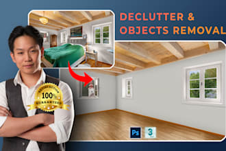 do declutter real estate photos quickly and professionally