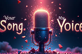 sing and record custom male vocals for your song
