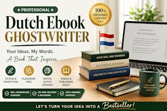 be your dutch ebook ghostwriter
