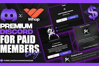 setup new or existing discord server with whop integration