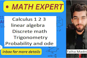 linear algebra, calculus 1 2 3, differential equations, discrete math