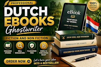 be your ebook ghostwriter in dutch