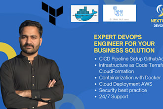 be your AWS devops engineer consultant