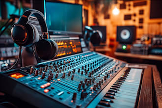 mix and master your acoustic guitars and vocals