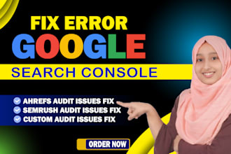 fix google search console error, coverage and indexing or technical SEO issues
