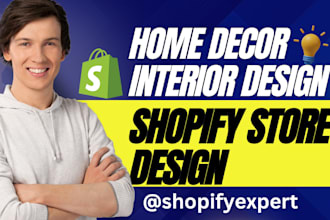 design home decor shopify store construction materials website furniture store