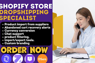 setup shopify store dropshipping spocket zopi zendrop printify dsers hypersku