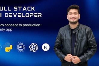 build ai full stack website, ai saas, custom ai solutions