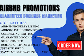promote your airbnb listing and help generate more bookings