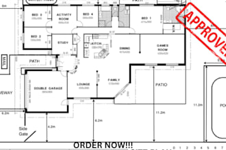 be your architect for floor plan, house permit drawings, blueprints in autocad