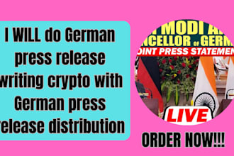 do german press release writing, crypto with german press release distribution