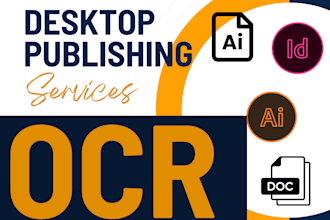 convert scanned documents and images to editable text