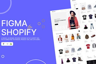 do shopify landing page figma to shopify website design dropshipping store