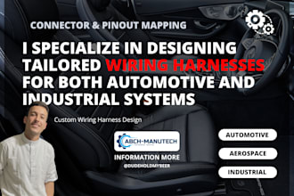 design professional wiring harnesses for automotive and industrial system