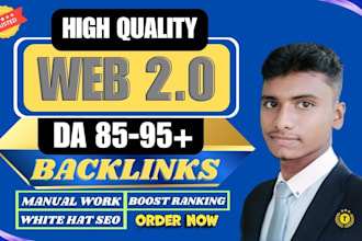 do high quality web 2 0 blog creation and guest post seo dofollow backlinks