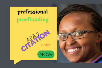 edit and proofread papers in apa citations within 6 hrs