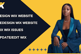 responsive wix studio website design wix studio website redesign wix studio