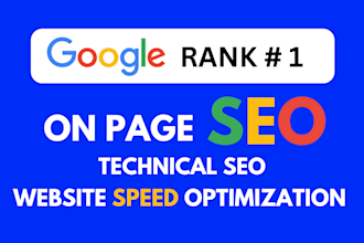 on page SEO and technical optimization for wordpress and shopify