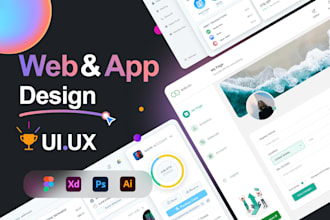 do website design figma ui ux, and custom website in figma