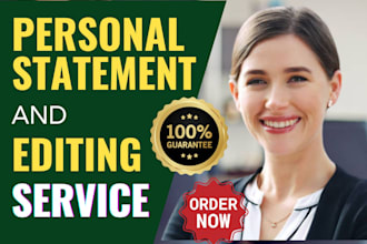 edit, proofread, refine your personal statements, college admission essays, sop
