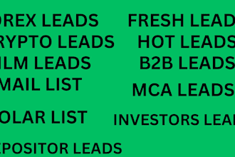 verified depositor leads, forex crypto leads