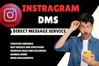 send super past instagram dms or direct message for you